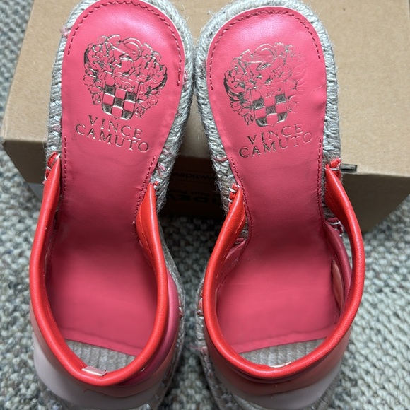 Vince Camuto Women's Molisana Espadrille Wedge Sandal - Tiger Lily -Size 10 - Picture 10 of 16